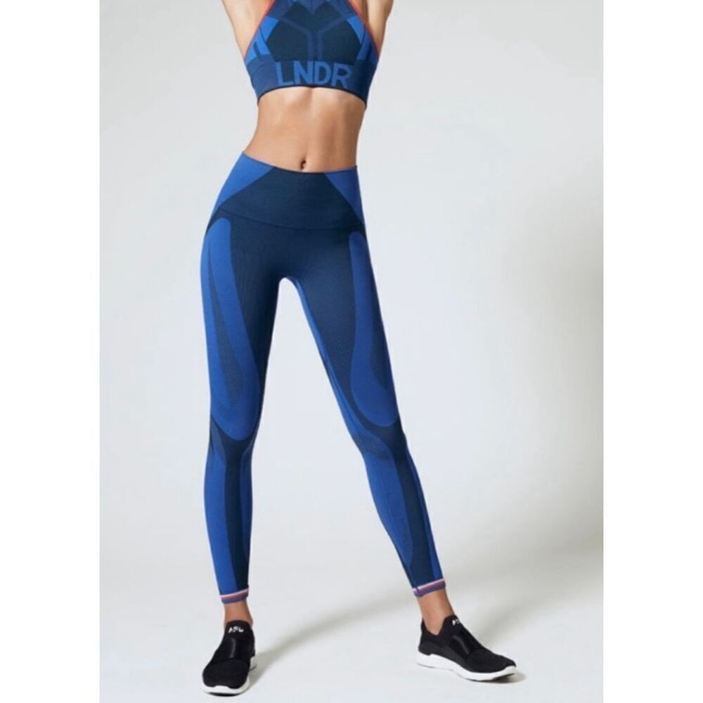 LNDR "All Seasons" Compression High Waisted Active Leggings XS/S excellent condi